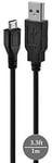 Cablen | USB cable for Sony Cyber-shot DSC-WX300, DSC-WX350, DSC-WX500, DSC-WX700 Digital Camera - Length: 3.3ft / 1M