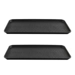 Boot Tray - Pack of 2 | Shoe Mat By Door | Muddy Welly Boot Tray | For Shoes & Wellington Boots | Cat Litter Tray | Wipe Clean | Entrance Mat | Pukkr