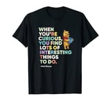 Disney 100 Walt Disney Quote Winnie the Pooh Curious D100 T-Shirt