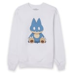 Pokémon Munchlax Unisex Sweatshirt - White - XXL