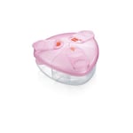 MAM Mjölkpulver skopa box gril i rosa