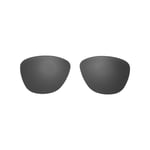 Walleva Black Polarized Replacement Lenses For Oakley Moonlighter Sunglasses