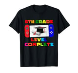 6th Grade Level Complete Graduate Gaming Boys Kids Gamer T-Shirt