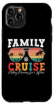 iPhone 11 Pro Family Cruise 2024 Making Memories Fun Beach Family Vacation Case