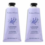 2 X CRABTREE & EVELYN LAVENDER HAND CREAM HAND THERAPY 100 G