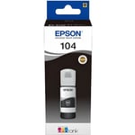 EPSON Epson EcoTank 104 Ink Refill Kit - Svart - Bläckstråle - 4500 sidor - 1 enhet(er) (C13T00P140)
