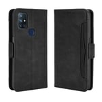 HDOMI OnePlus Nord N10 5G Case,High Grade Leather Wallet whith [Card Slots] Flip Cover for OnePlus Nord N10 5G (Black)