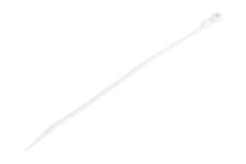 StarTech.com 20cm-kabelband med monteringshål - 4mm brett, 2 tum 52mm buntdiameter, 22kg draghållfasthet, Nylon 66 självlåsande band med skruvhål, UL-lista, 100-pack - kabelsamlare - TAA-kompatibel