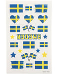 Svenska Flagga Motiv - Tillfälliga Tatueringar