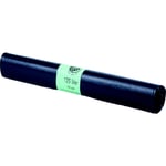 Sopsäck 125l Basic Knyt 10st 50my