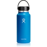 Hydro Flask Wide Mouth Flex Cap thermo bottle colour Blue 946 ml
