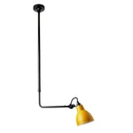 313 Taklampe Black/Yellow - Lampe Gras