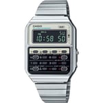 Casio Silver Unisexs Digital Watch Casio Collection Vintage CA-500WE-7BEF