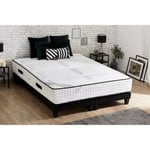 CONFORT DESIGN Matelas 180X200 - 891 Ressorts - Ferme - 30 cm - 7 zones - HOTEL LUXE