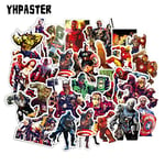 39Pcs/Pack Marvel Series Zombies Stickers For Motorcycle Skateboard Laptop Bicycle Trunk Backpack Waterproof Phone Sticker