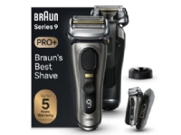 Braun Series 9 Pro+ 9525s Wet & Dry, Folierakapparat, Metallisk, Batteri, Litium-Ion (Li-Ion), 90 min, Låda