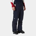 Helly Hansen Herr Kvitfjell Race Fodrade Zip-off Skidbyxor Marinblå 2XL