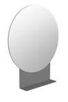Scarabeo Fold Speil med hylle Sort Matt - 2301NROP