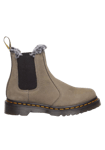 2976 Leonore Faux Fur Lined Chelsea Boots - Nickel Grey