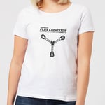 Back To The Future Powered By Flux Capacitor Women's T-Shirt - White - S