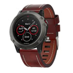 Garmin Fenix 5X urrem - Brun