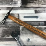 Rude Valentines Day Gift For Boyfriend Husband Engraved Hammer Gift For Him