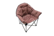Vango Titan 2 Oversized Brickdust Padded Strong Camping Chair - Max Weight 180kg