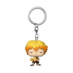 Funko POP! Keychain: Demon Slayer - Zenitsu Novelty Keyring - Collectable Mini Figure - Stocking Filler - Gift Idea - Official Merchandise - Anime Fans - Backpack Decor