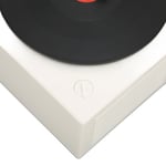 (white)Vinyl Record Player Portable Vinyl Record Player Style Speaker