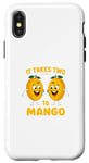 iPhone X/XS It Takes Two To Mango Funny Fruity Pun Graphic Case