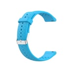 Capida Samsung Galaxy Watch Active / 2 40/44mm - Silikon klockarmband 20 mm Himmelsblå
