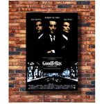Chtshjdtb Goodfellas Movie Robert Deniro Gangster Mob Mafia Soprano Art Posters Canvas Painting Home Decor -20X28 Inch No Frame 1 Pcs
