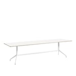 HAY - About a Table AAT10 - White Base - White Laminate - 280x90x73 cm - Matbord