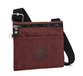 Kipling GIB Small Crossbody Bag With Front Pocket - Mahogany C RRP £28.90