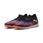 PUMA Future 8 Match IT Unlimited - PUMA Svart/PUMA White/Röd - Inomhus (IC), storlek 37½