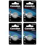 CR2450 Batteri  4-pack Litium Lithium Silver