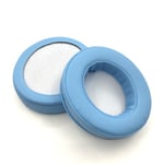 Remplacement Oreillettes en Mousse Coussin d'oreille Coussin pour Razer Kraken V3X Standard Edition X Head Beam Pad Accessoire Bleu Housse pour casque (cuir protéiné)