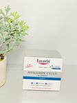 Eucerin Anti-Age Hyaluron-Filler + 3X Effect Night Cream 50ml, Original, New