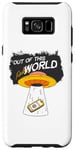 Galaxy S8+ Cute Graphic For UFO Day Out Of This Fake World Social Media Case