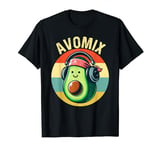 Dj Avocado With Headphones For Men Boys Women Kids T-Shirt