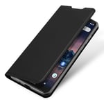 DUX DUCIS Skin Pro Series Nokia 1.3 Flip Deksel m. Lommebok - Sort
