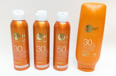 Solait Clear & Protect Transparent Sun Spray SPF30/50 Sun Lotion 400ml SPF30
