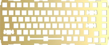 Glorious Brass Switch Plate ANSI switch plate GMMK Pro för tangentbord mässing