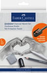 Faber-Castell Goldfaber Charcoal 114006 Drawing Set 8 Pieces Including Charcoal 