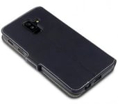 Mobilväska Samsung Galaxy A6 PLUS 2018 Svart Slim