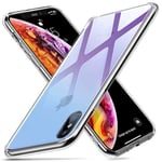 ESR Mimic Tempered Glass Case For iPhone XS Max Purple Blue 9H Back Cover