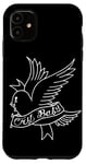 Coque pour iPhone 11 Cry Baby Tattoo Esthétique Crybaby Bird