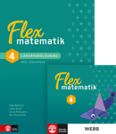 Flex Matematik åk 4 Lärarhandledning och webb - 9789127465848 - Skickas inom 24 helgfria timmar Onlineprodukt / Hybridpaket