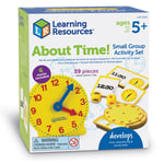 Learning Resources About Time! Small Group Activity Educational Classroom Set