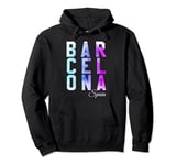 Uncover The Essence Of Barcelona Spain City Adventure Pullover Hoodie